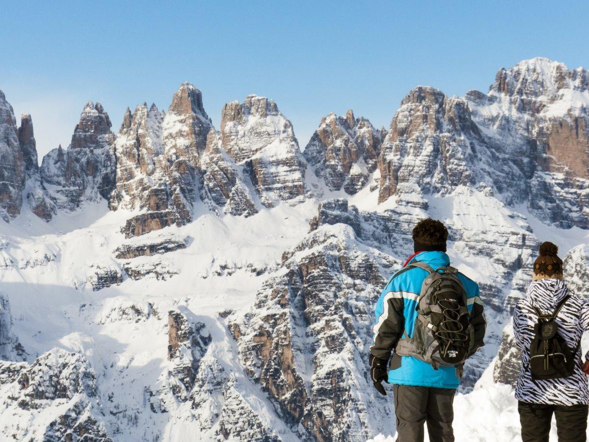 Molveno in inverno Paganella Dolomiti